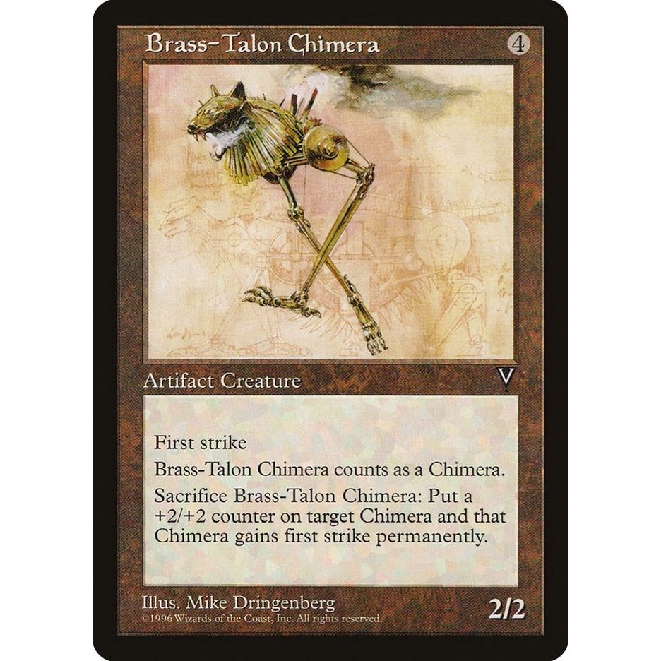 Image for Brass-Talon Chimera (142) (VIS) - Magic: The Gathering
