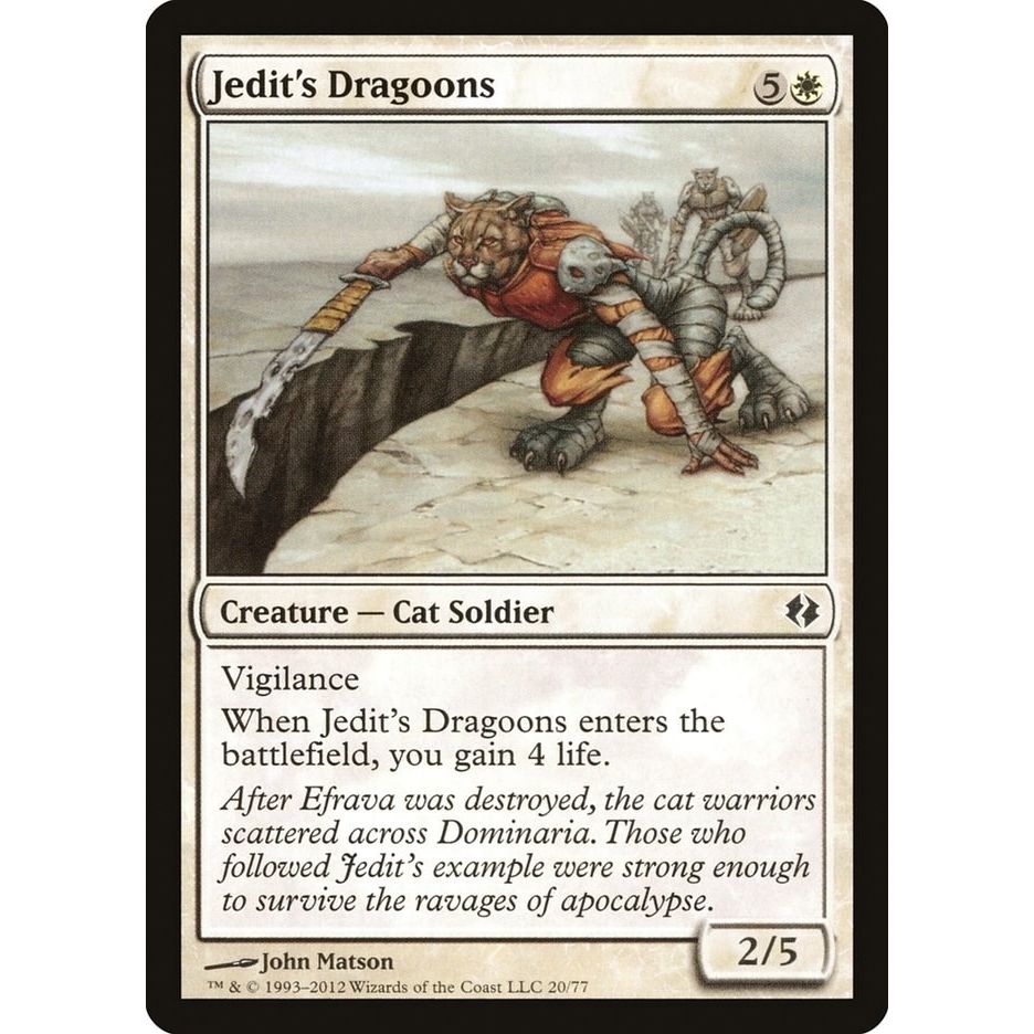 Image for Jedit's Dragoons (20) (DDI) - Magic: The Gathering