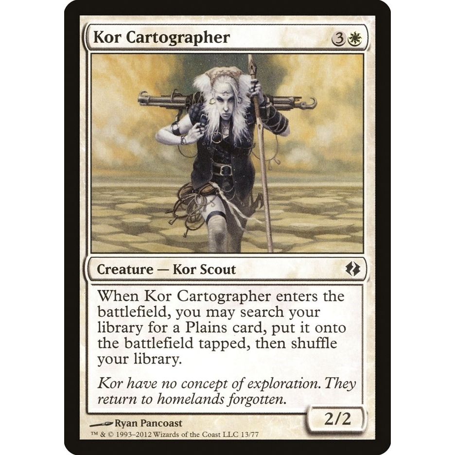 Image for Kor Cartographer (13) (DDI) - Magic: The Gathering