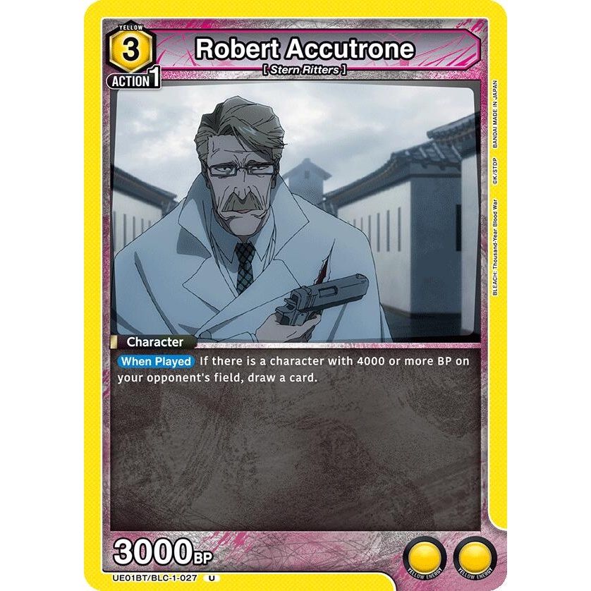 Image for Robert Accutrone (UE01BT/BLC-1-027) (UE01BT) - Union Arena