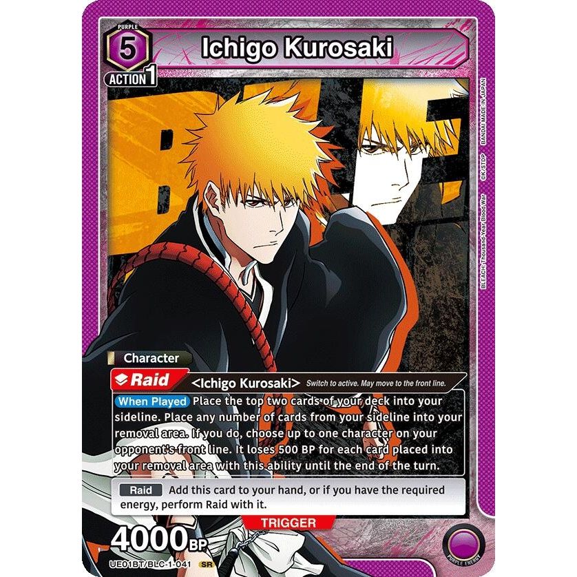 Image for Ichigo Kurosaki (041) (UE01BT/BLC-1-041) (UE01BT) - Union Arena