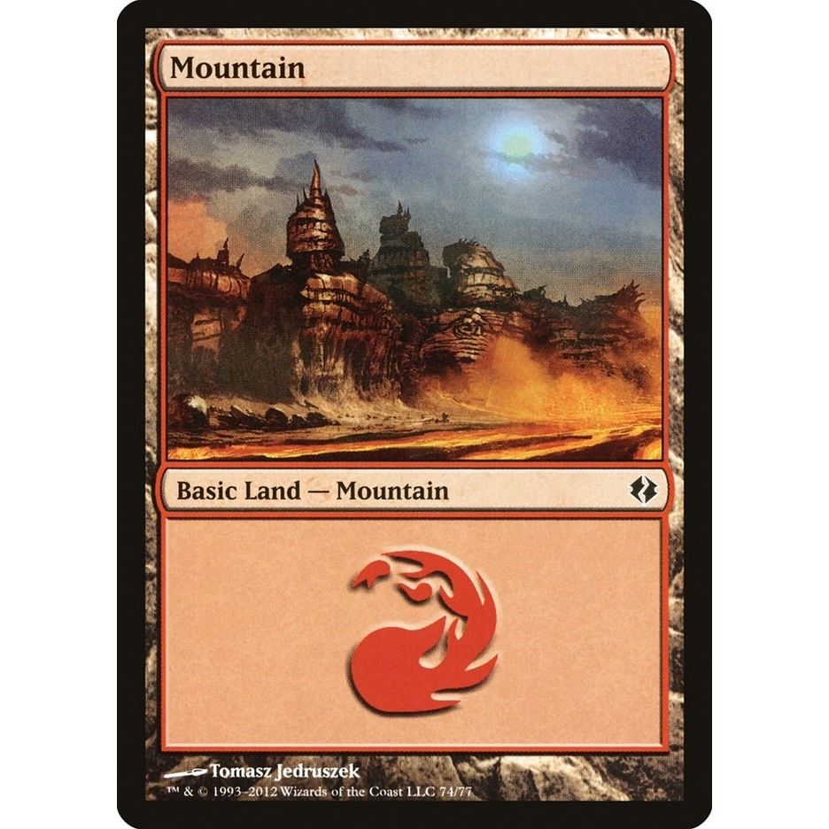 Image for Mountain (74) (74) (DDI) - Magic: The Gathering