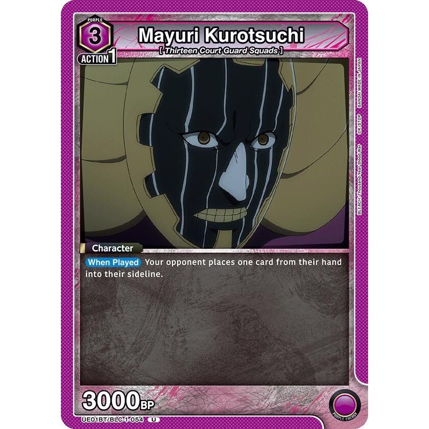 Image for Mayuri Kurotsuchi (UE01BT/BLC-1-054) (UE01BT) - Union Arena