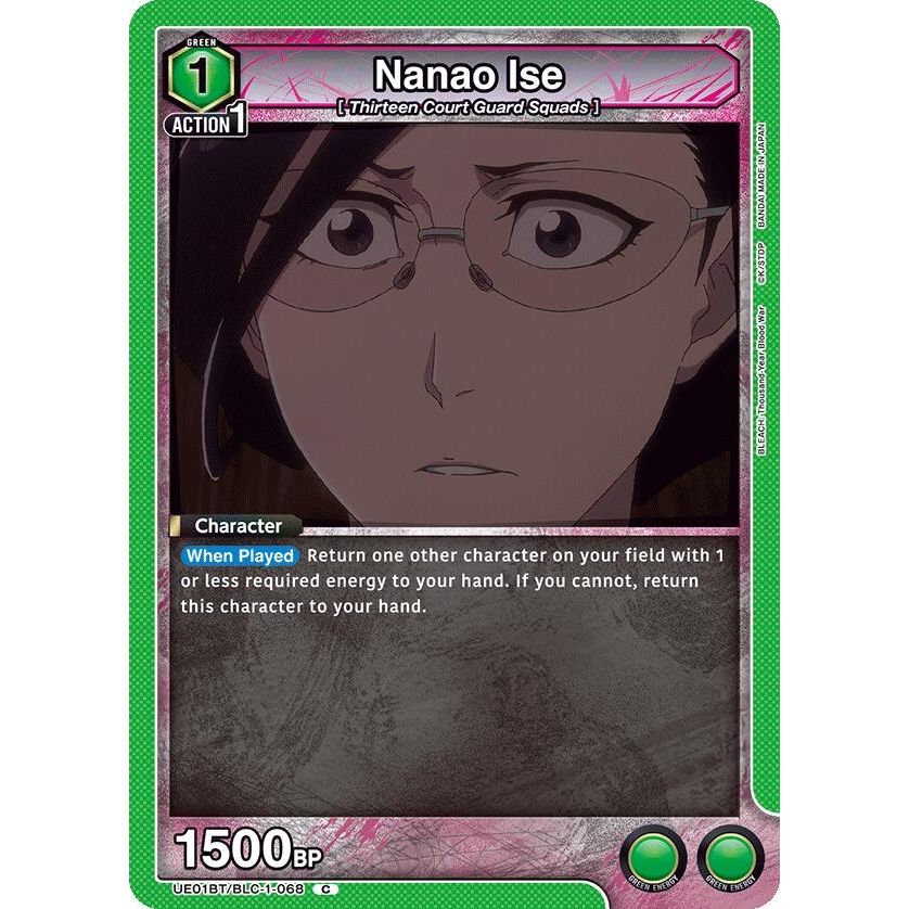Image for Nanao Ise (UE01BT/BLC-1-068) (UE01BT) - Union Arena