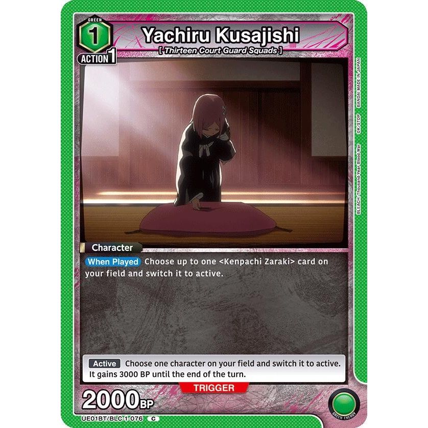 Image for Yachiru Kusajishi (UE01BT/BLC-1-076) (UE01BT) - Union Arena