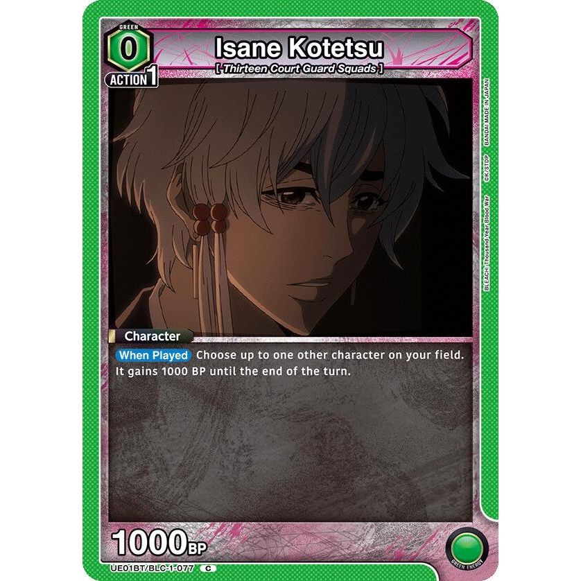 Image for Isane Kotetsu (UE01BT/BLC-1-077) (UE01BT) - Union Arena