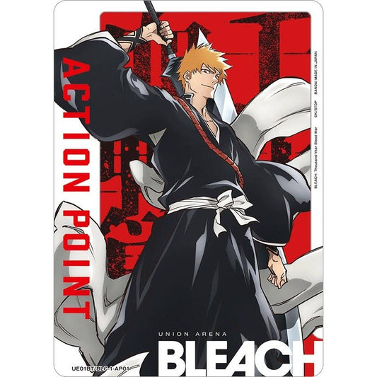 Image for Action Point Card (AP01) (Ichigo Kurosaki) (UE01BT/BLC-1-AP01) (UE01BT) - Union Arena
