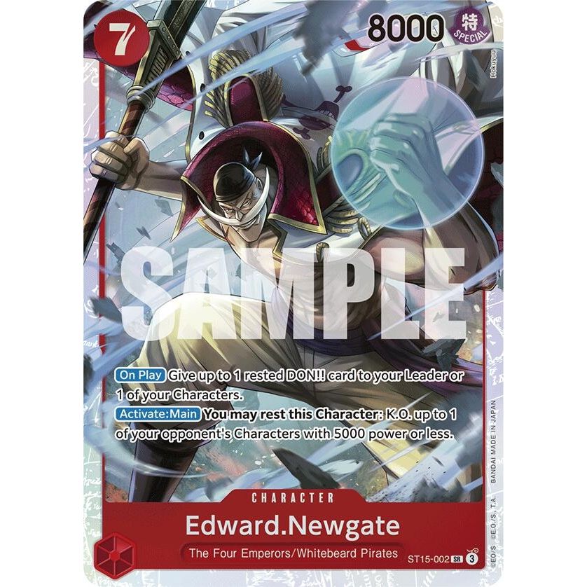 Image for Edward.Newgate (ST15-002) (ST15-002) (ST-15) - One Piece Card Game
