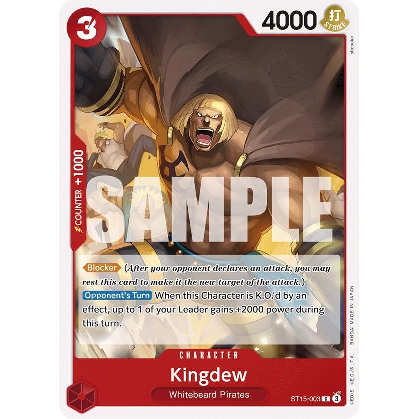 Image for Kingdew (ST15-003) (ST-15) - One Piece Card Game