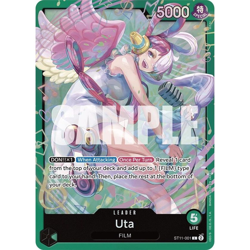 Image for Uta (ST11-001) (ST11-001) (ST-16) - One Piece Card Game