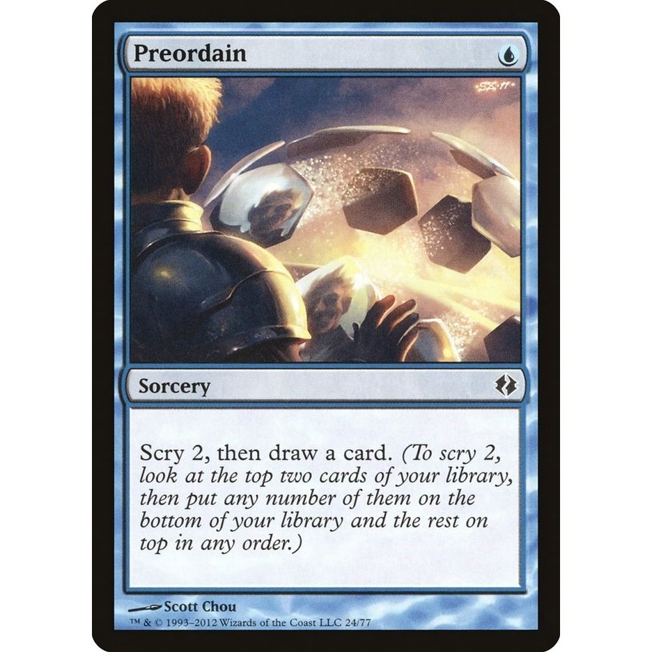Image for Preordain (24) (DDI) - Magic: The Gathering