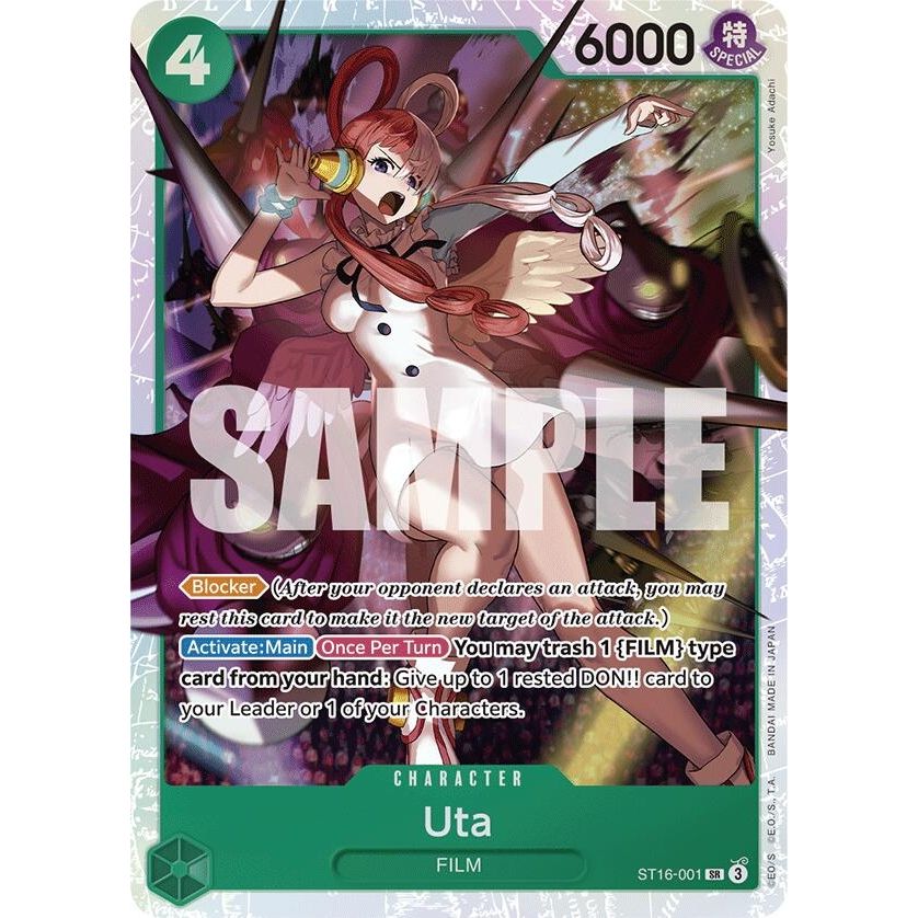 Image for Uta (ST16-001) (ST16-001) (ST-16) - One Piece Card Game