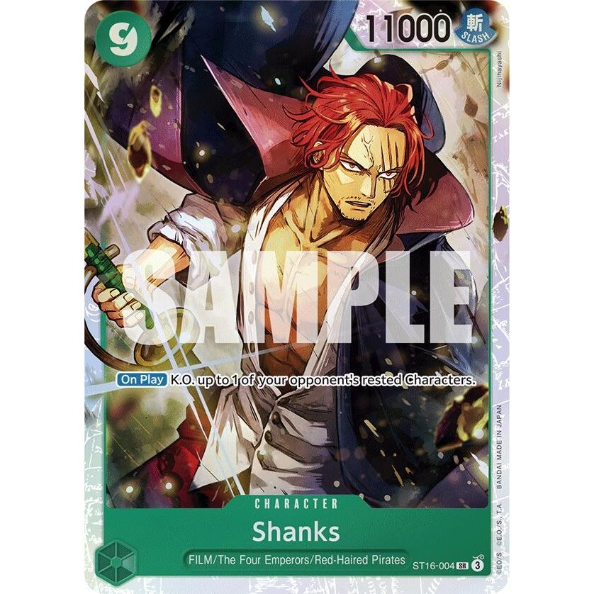 Image for Shanks (ST16-004) (ST-16) - One Piece Card Game