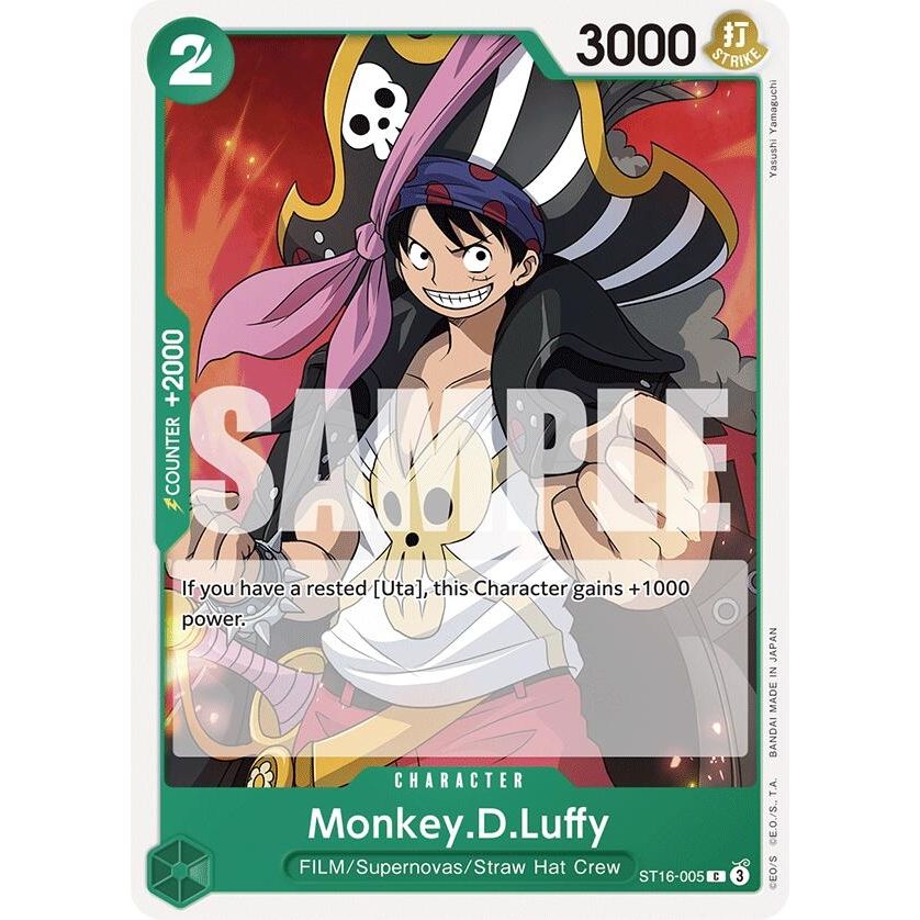 Image for Monkey.D.Luffy (ST16-005) (ST16-005) (ST-16) - One Piece Card Game