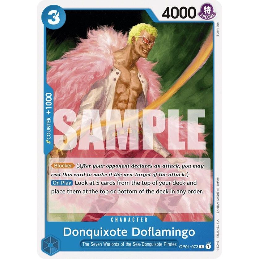 Image for Donquixote Doflamingo (OP01-073) (OP01-073) (ST-17) - One Piece Card Game