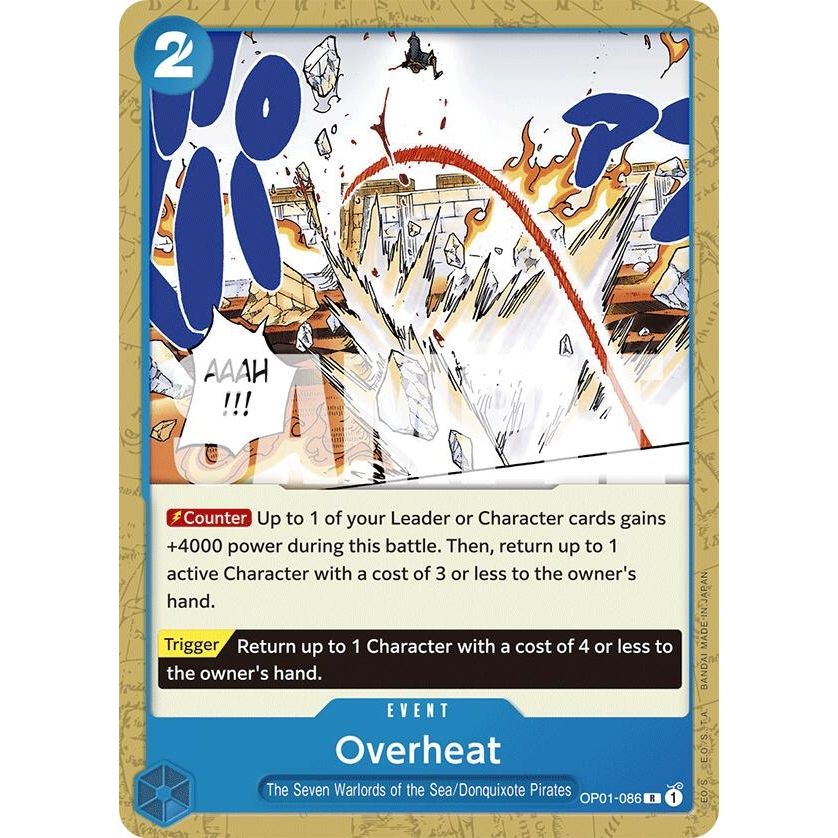 Image for Overheat (1086) (ST-17) - One Piece Card Game