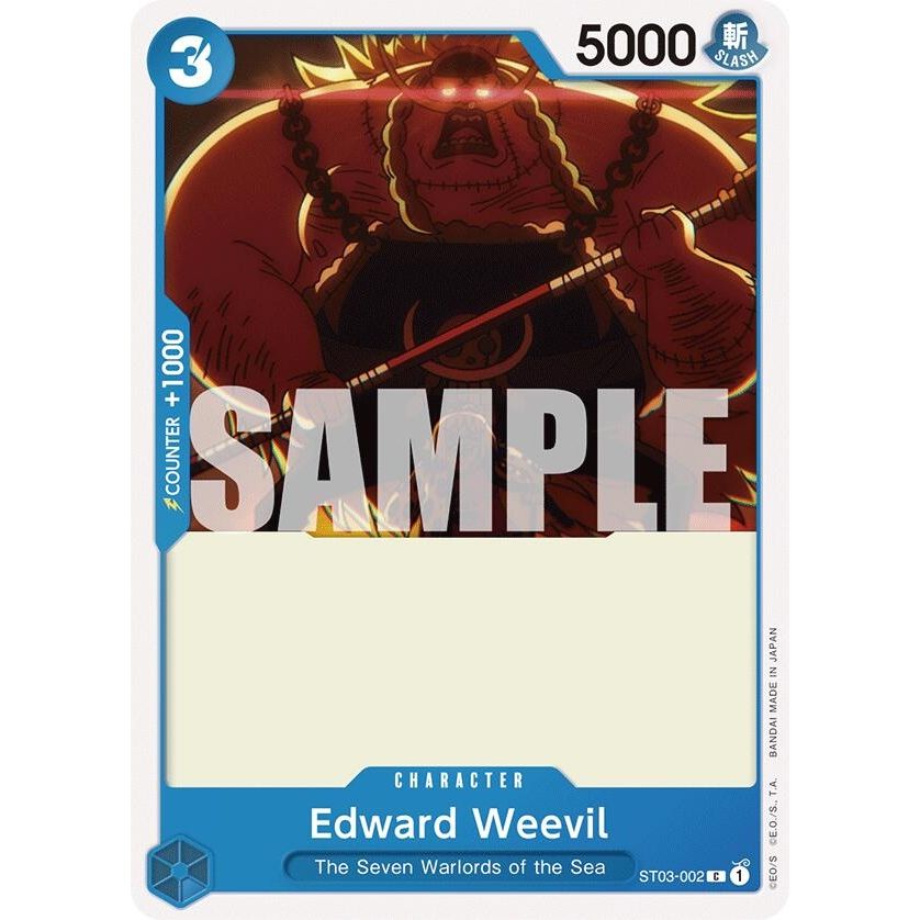 Image for Edward Weevil (3002) (ST-17) - One Piece Card Game