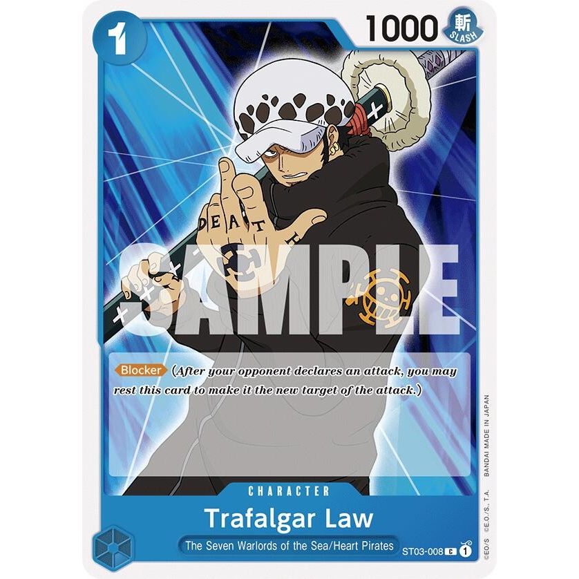 Image for Trafalgar Law (ST03-008) (3008) (ST-17) - One Piece Card Game