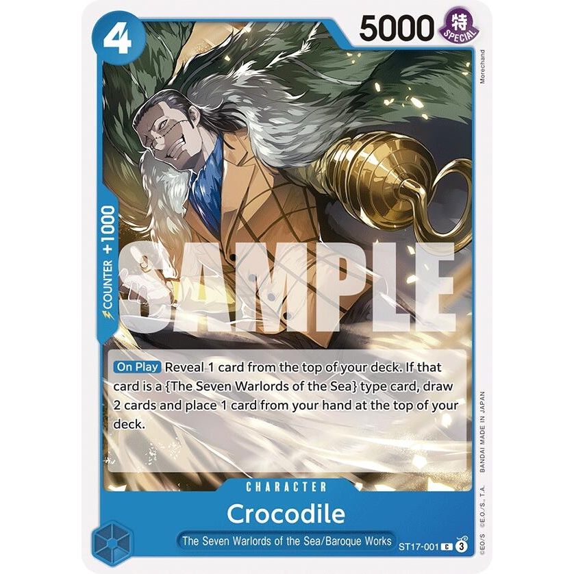 Image for Crocodile (ST17-001) (ST-17) - One Piece Card Game