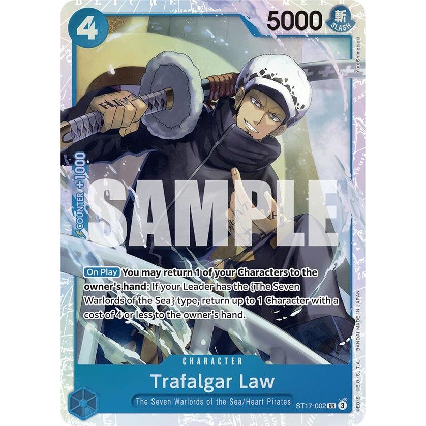Image for Trafalgar Law (ST17-002) (ST17-002) (ST-17) - One Piece Card Game