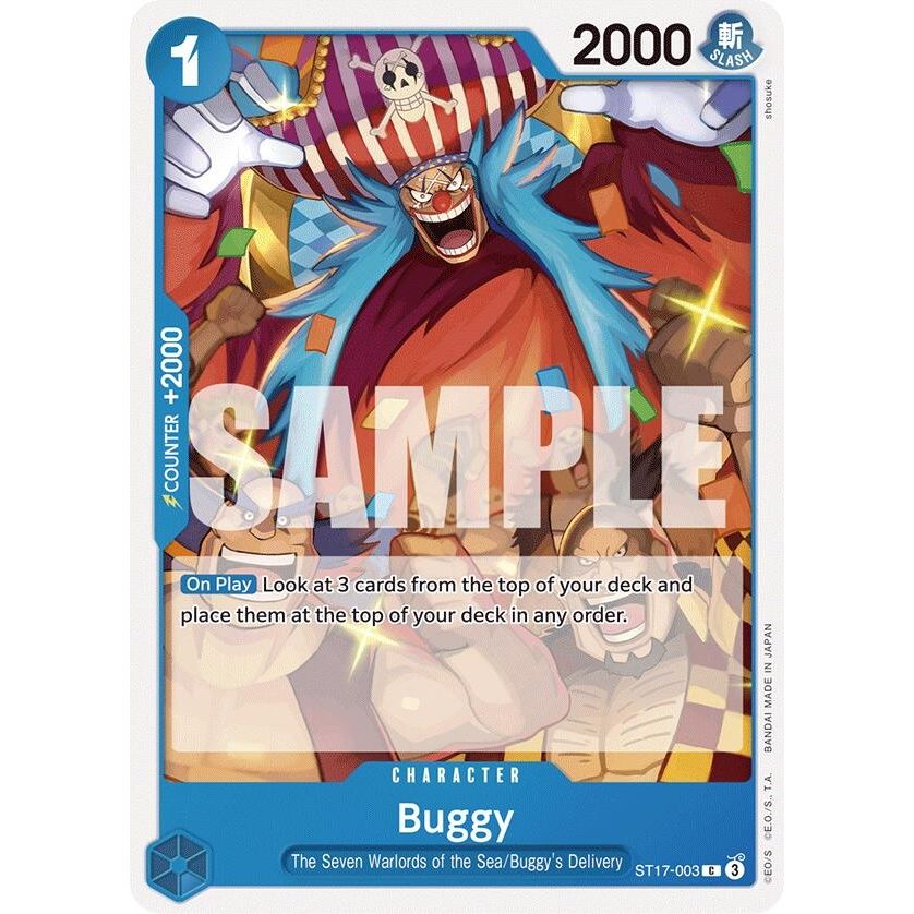 Image for Buggy (ST17-003) (ST-17) - One Piece Card Game