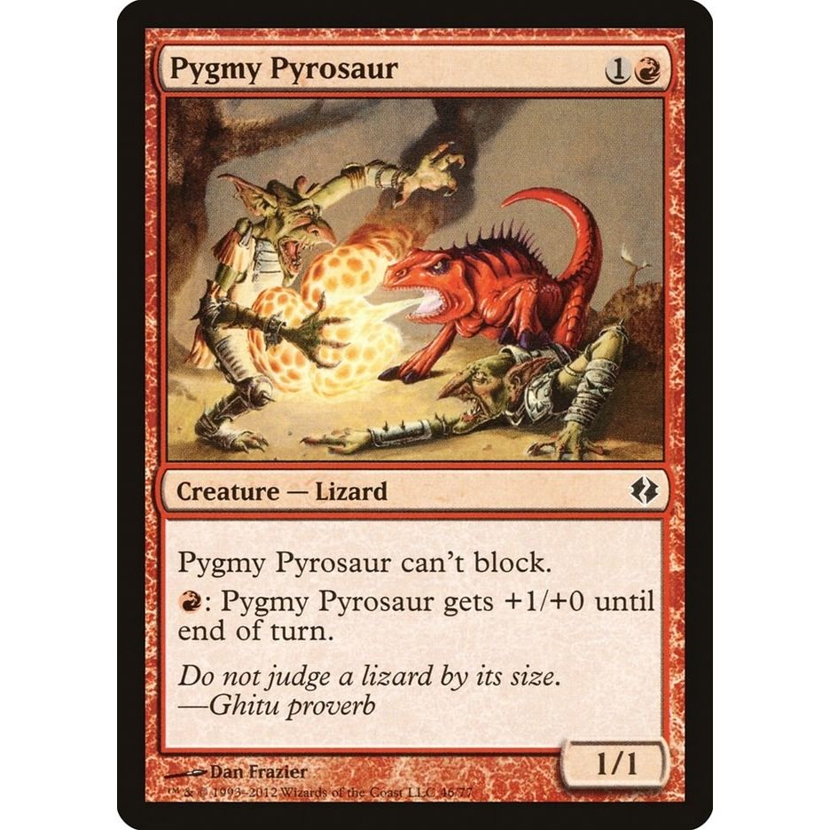 Image for Pygmy Pyrosaur (46) (DDI) - Magic: The Gathering