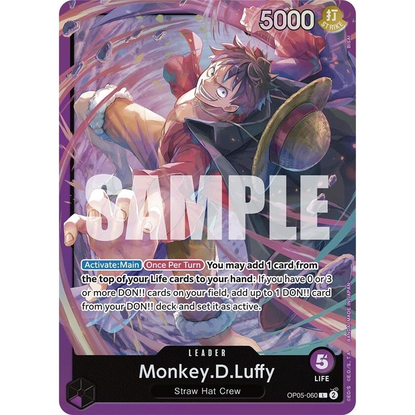 Image for Monkey.D.Luffy (OP05-060) (OP05-060) (ST-18) - One Piece Card Game