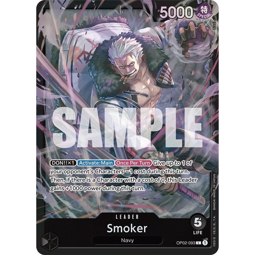 Image for Smoker (OP02-093) (OP02-093) (ST-19) - One Piece Card Game
