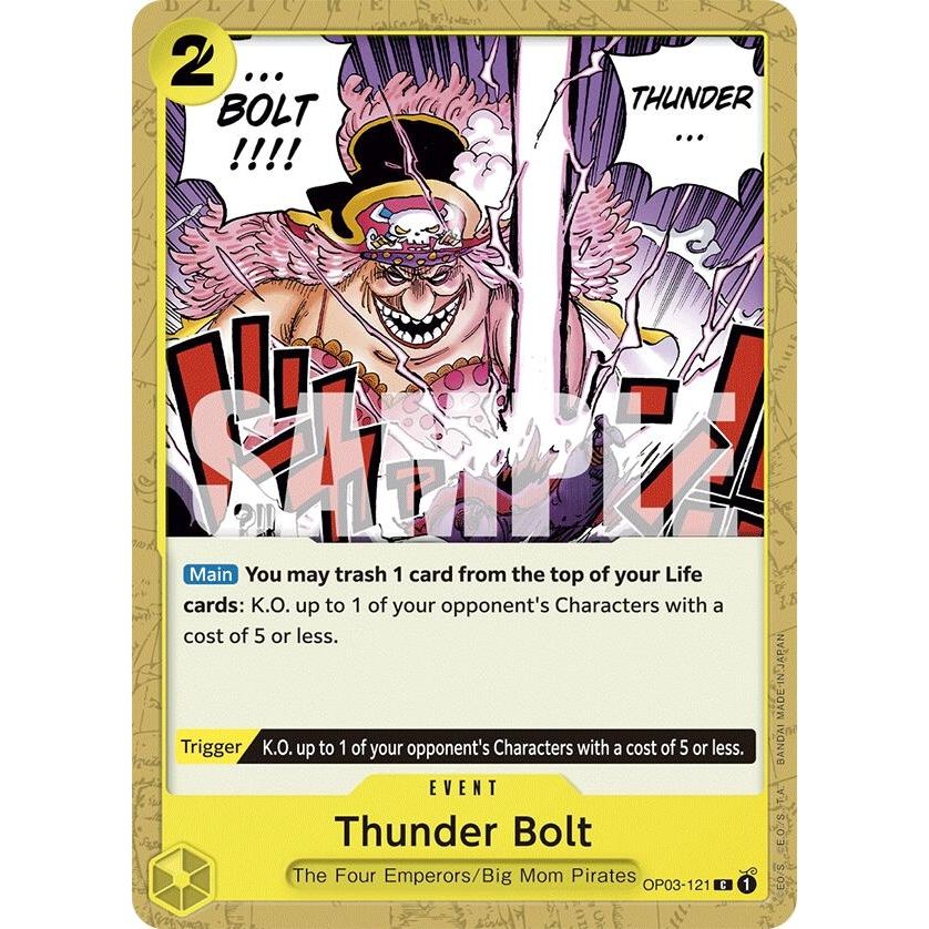Image for Thunder Bolt (3121) (ST-20) - One Piece Card Game