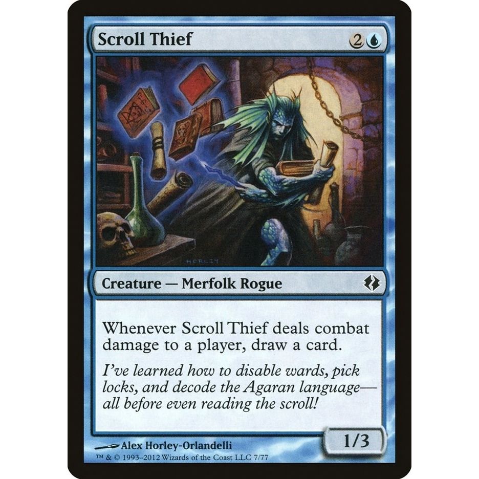 Image for Scroll Thief (7) (DDI) - Magic: The Gathering