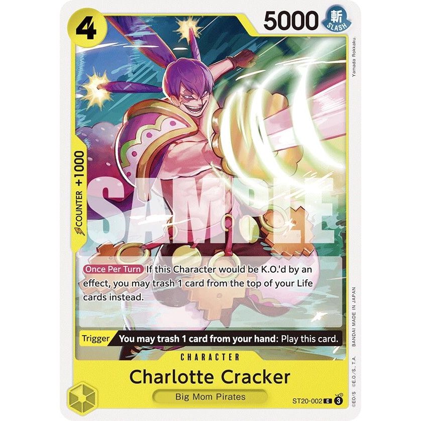 Image for Charlotte Cracker (ST20-002) (ST-20) - One Piece Card Game