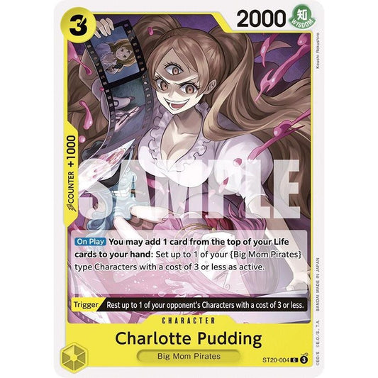 Image for Charlotte Pudding (ST20-004) (ST20-004) (ST-20) - One Piece Card Game
