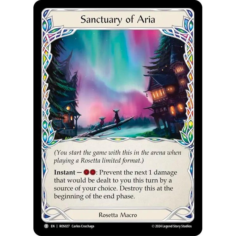 Image for Sanctuary of Aria (ROS027) (ROS) - Flesh and Blood TCG
