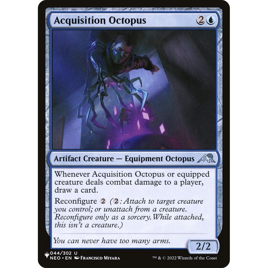Image for Acquisition Octopus (044/302) (LIST) - Magic: The Gathering