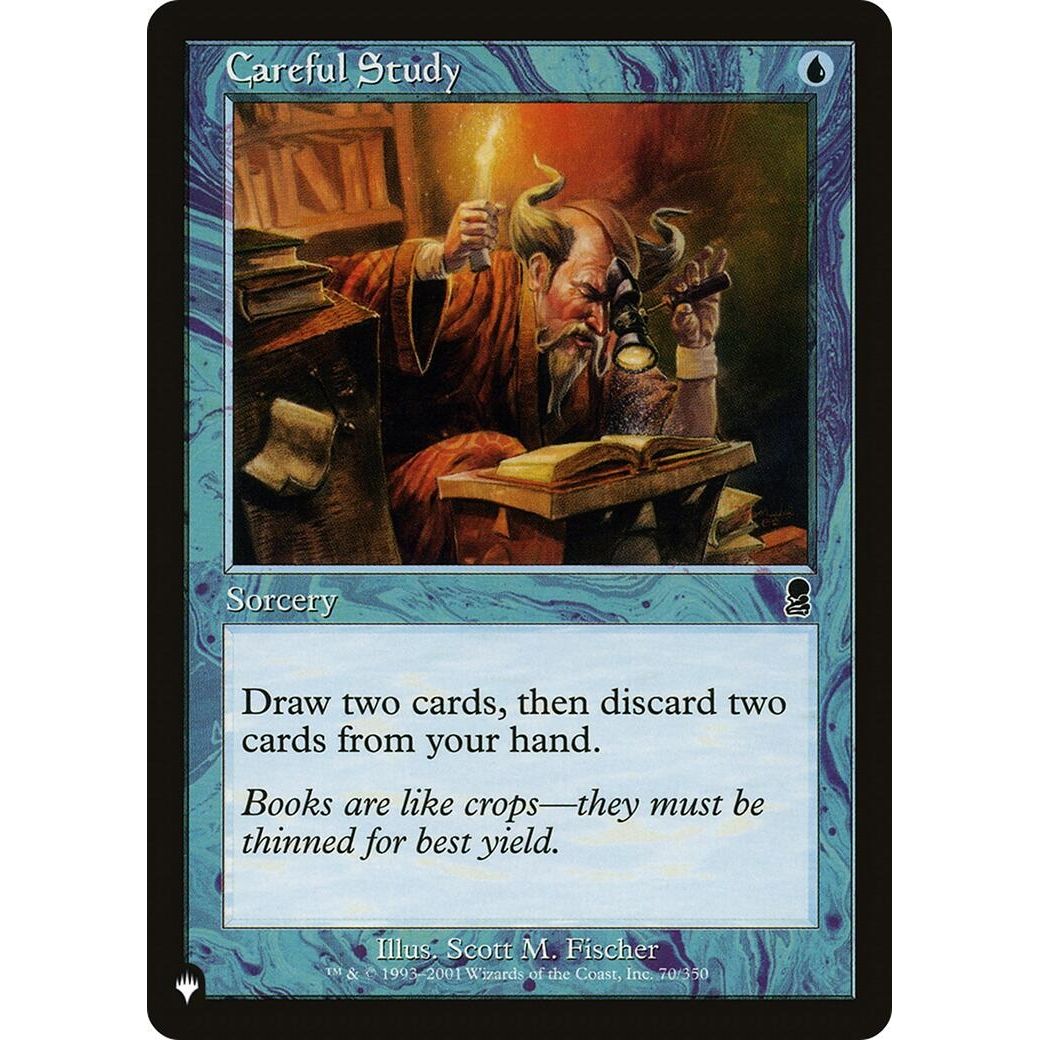 Image for Careful Study (70/350) (LIST) - Magic: The Gathering