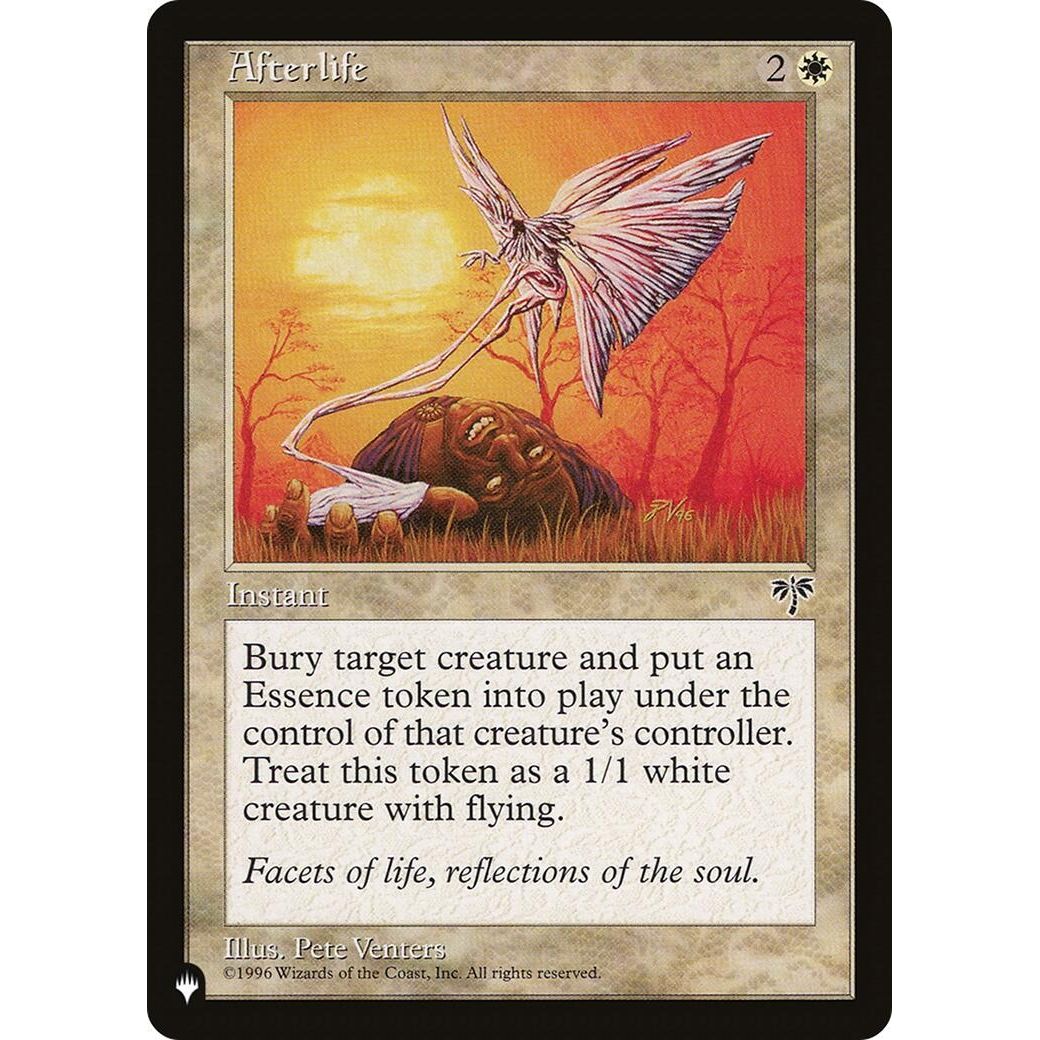 Image for Afterlife (LIST) - Magic: The Gathering