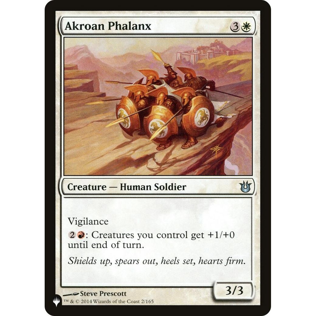 Image for Akroan Phalanx (2/165) (LIST) - Magic: The Gathering