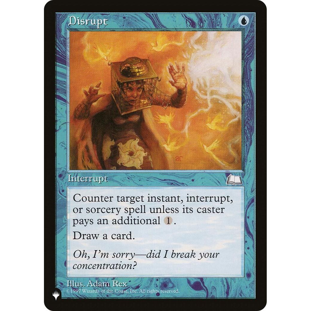 Image for Disrupt (LIST) - Magic: The Gathering