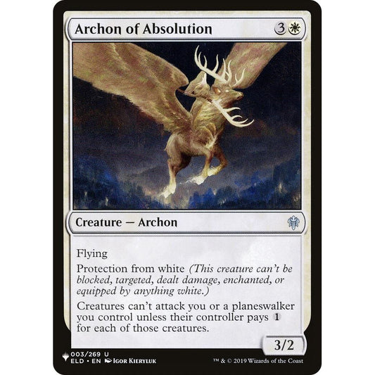 Image for Archon of Absolution (003/269) (LIST) - Magic: The Gathering
