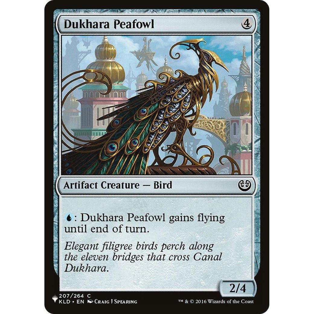 Image for Dukhara Peafowl (207/264) (LIST) - Magic: The Gathering