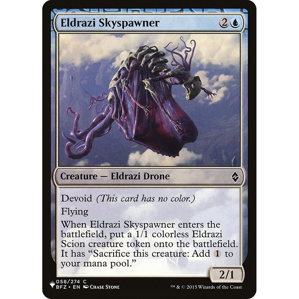 Image for Eldrazi Skyspawner (058/274) (LIST) - Magic: The Gathering