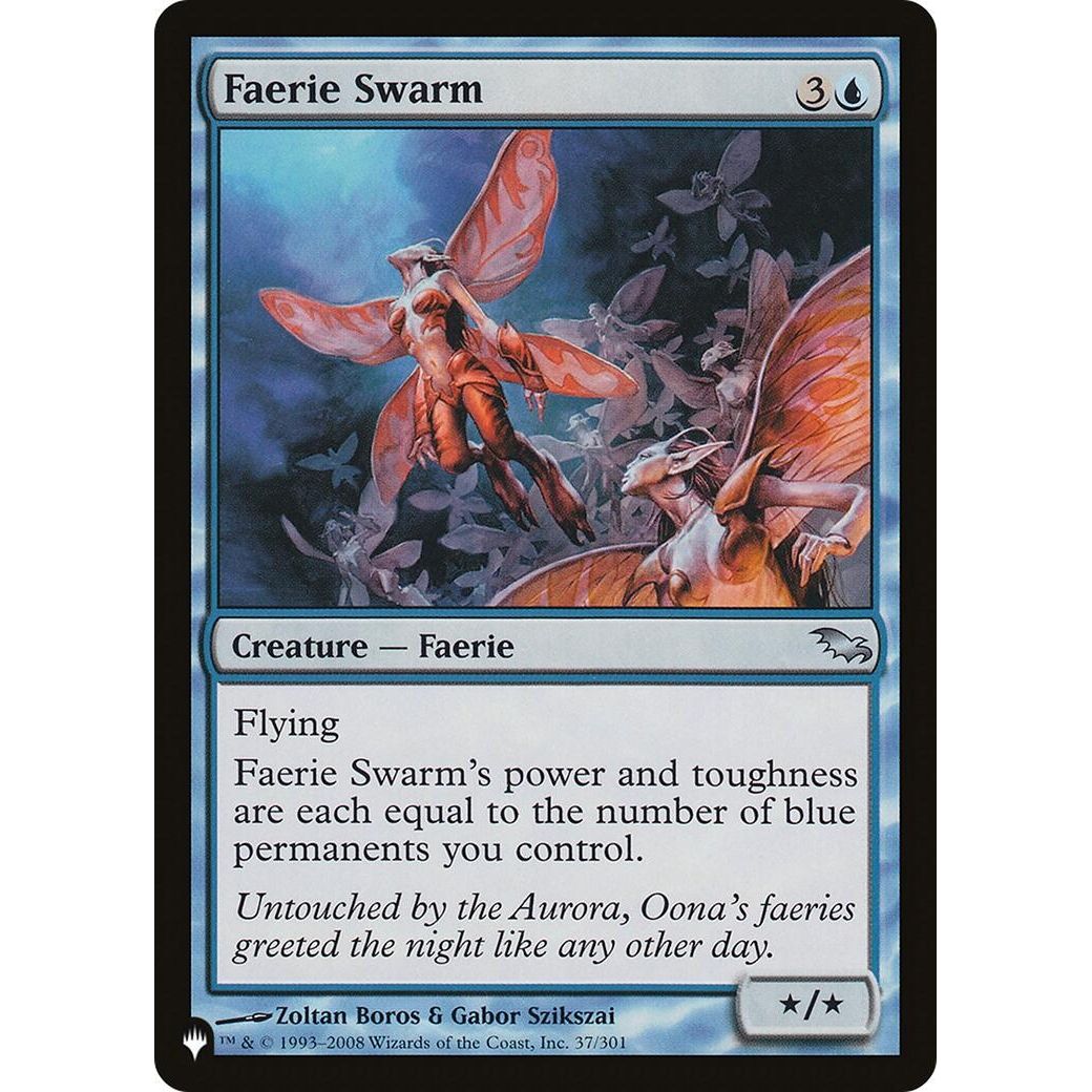 Image for Faerie Swarm (37/301) (LIST) - Magic: The Gathering
