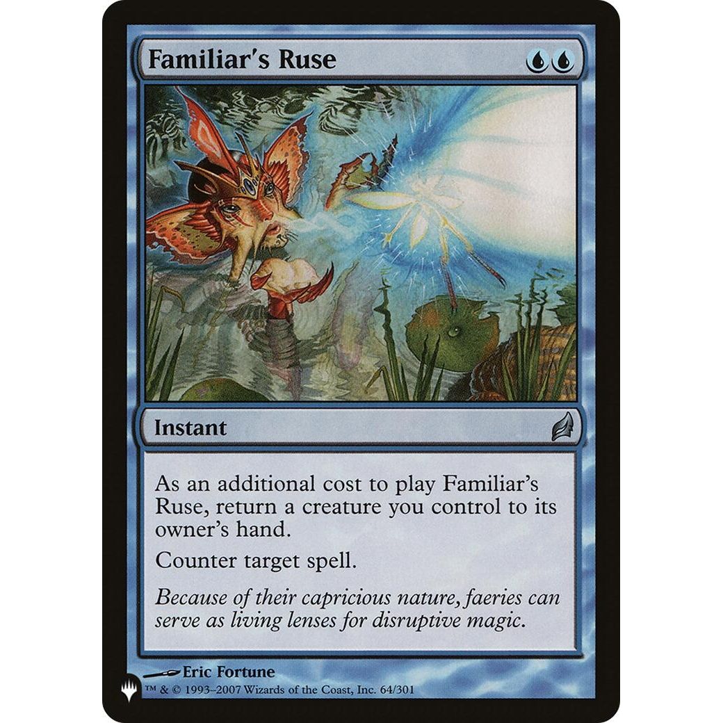 Image for Familiar's Ruse (64/301) (LIST) - Magic: The Gathering