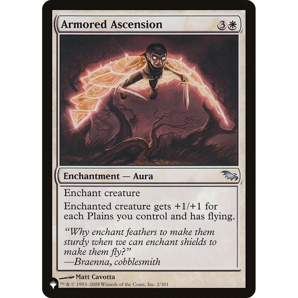 Image for Armored Ascension (2/301) (LIST) - Magic: The Gathering
