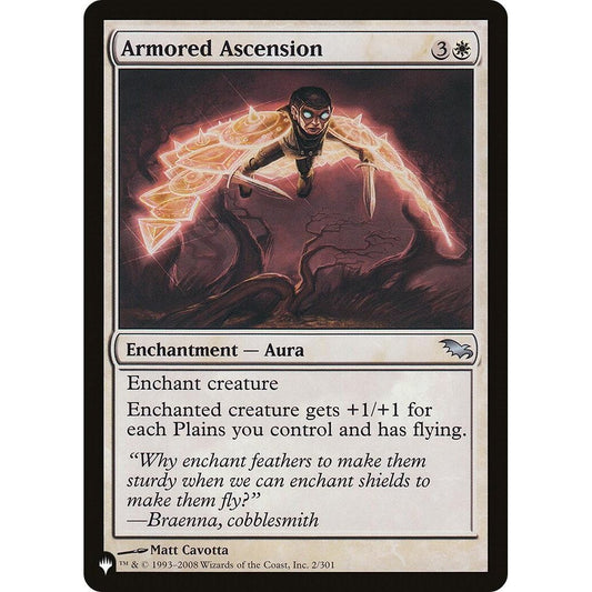 Image for Armored Ascension (2/301) (LIST) - Magic: The Gathering