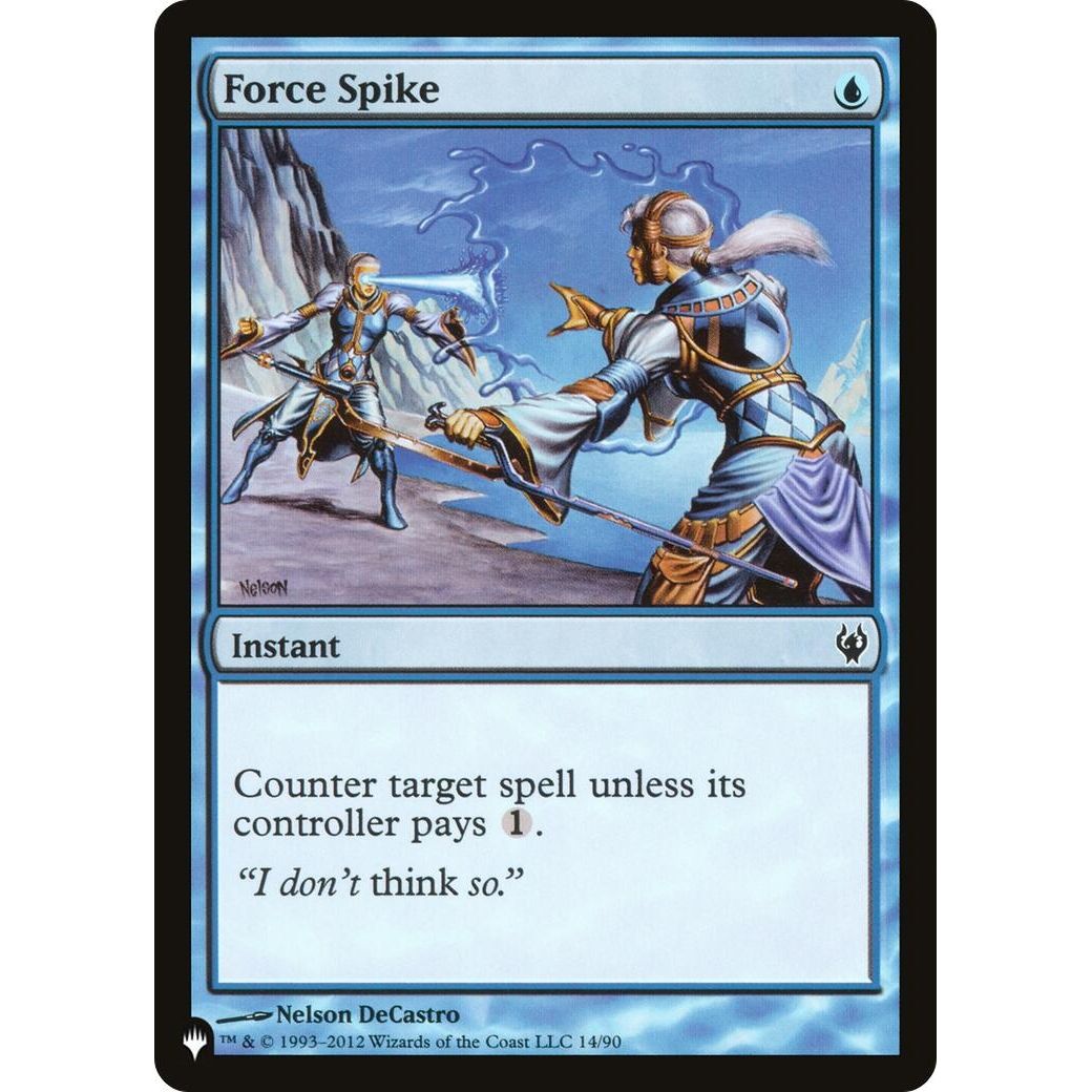 Image for Force Spike (14/90) (LIST) - Magic: The Gathering