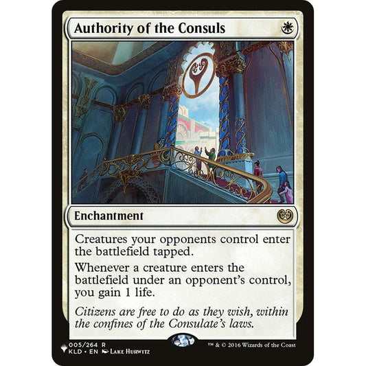 Image for Authority of the Consuls (005/264) (LIST) - Magic: The Gathering