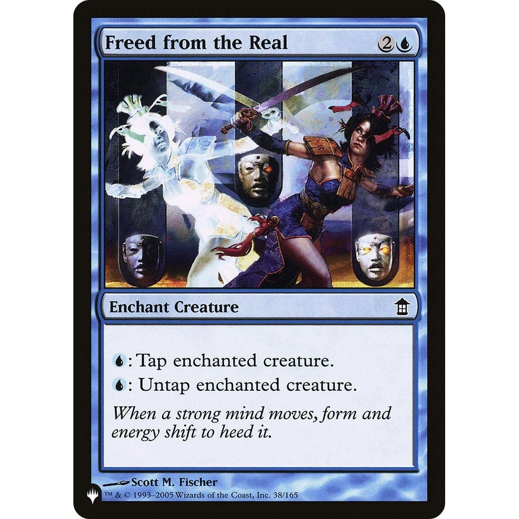 Image for Freed from the Real (38/165) (LIST) - Magic: The Gathering