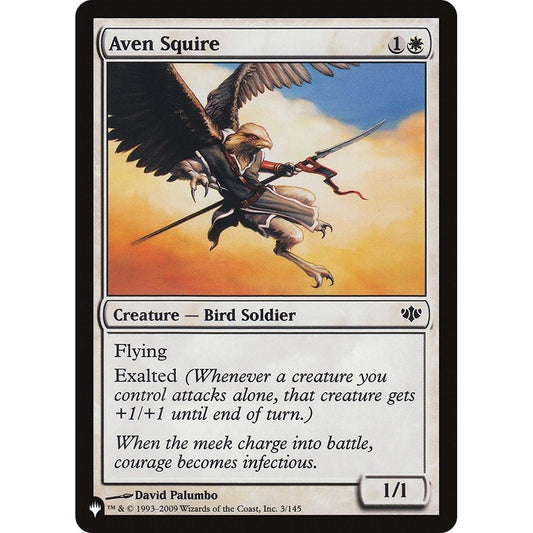Image for Aven Squire (3/145) (LIST) - Magic: The Gathering
