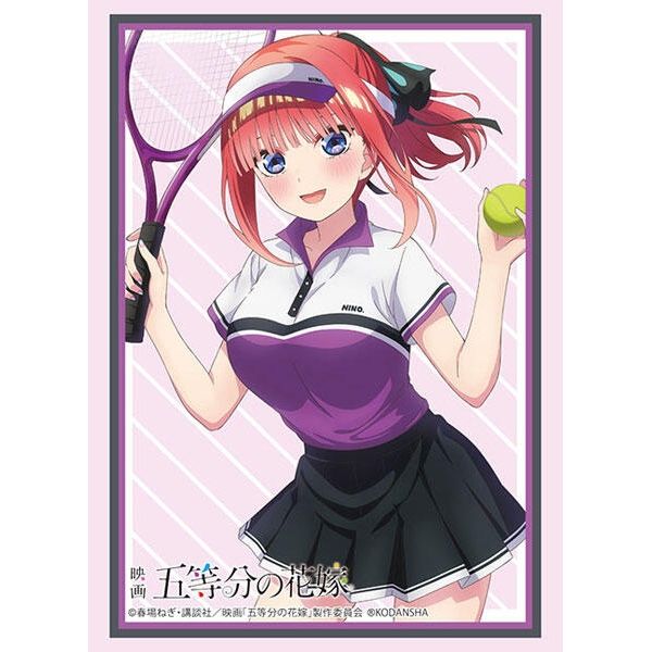 Image for Bushiroad Sleeve Collection High Grade Vol.3902 The Quintessential Quintuplets - Nino Nakano Tennis Ver. (75-Pack) - Card Sleeves